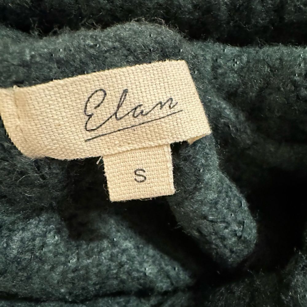 NWT Elan ‘Greer’ Cropped Turtleneck Sweater Size S - Picture 3 of 5